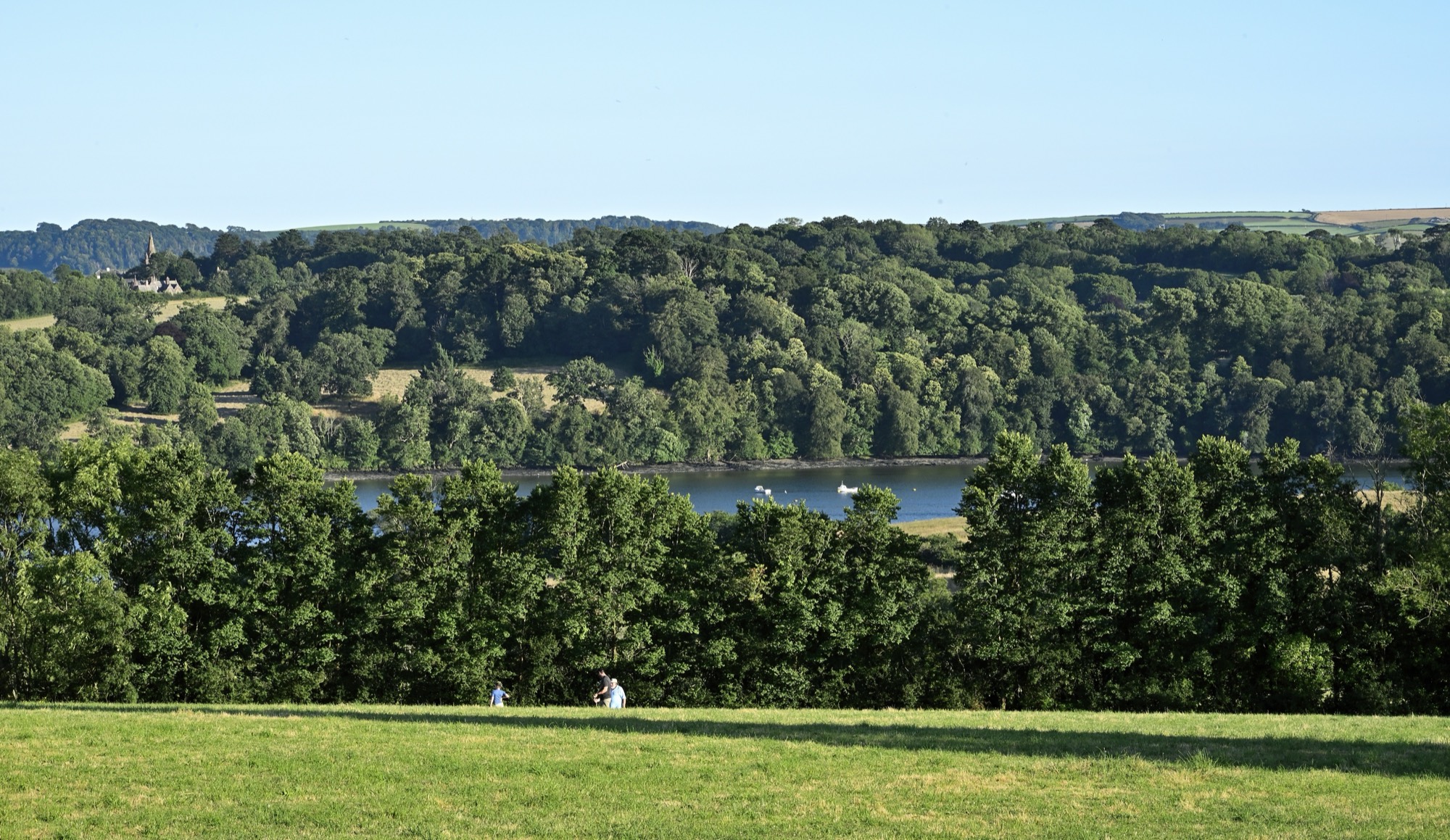 Across the river